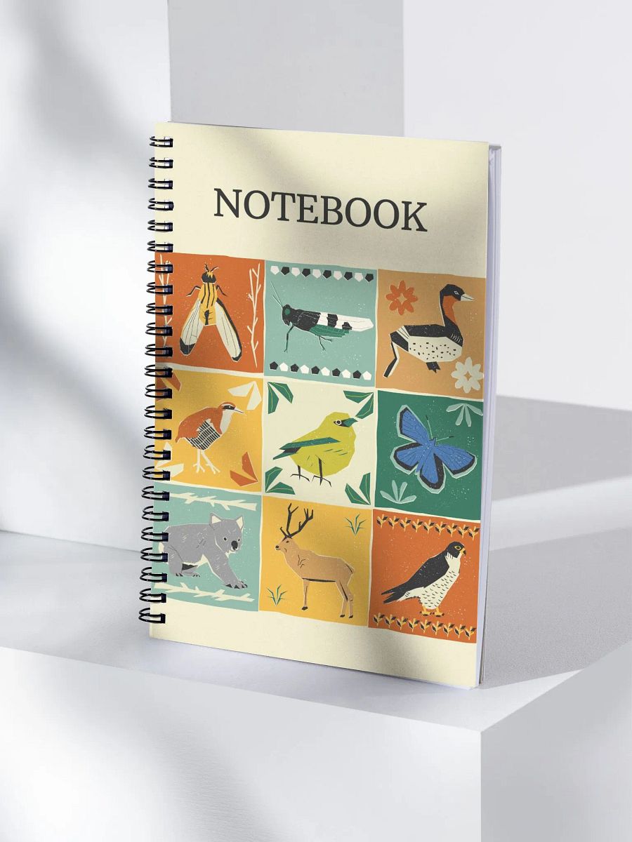 Vintage Animal Grid Notebook product image (4)