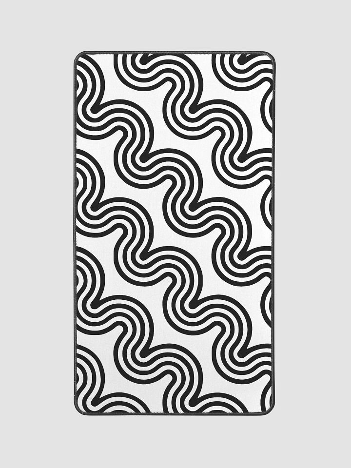 Monochrome Desk Mat-12