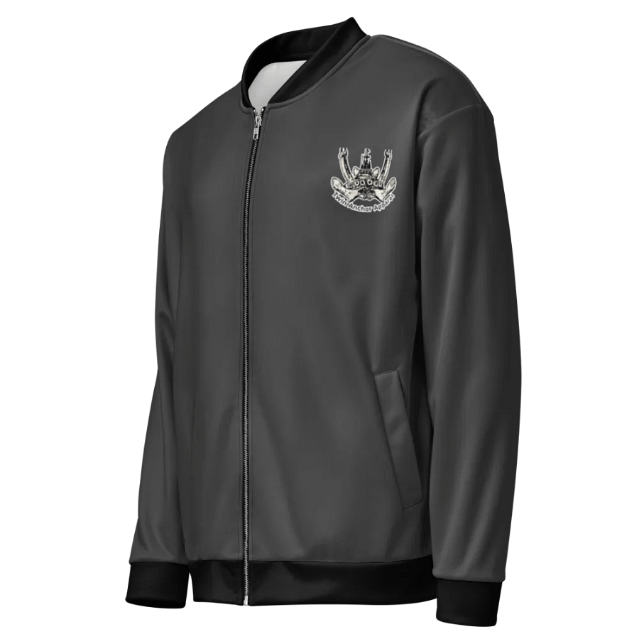 Black Foss double tug Bomber Jacket product image (4)