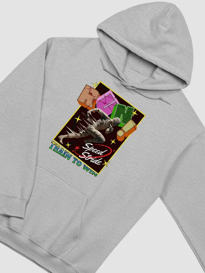 Train To Win Block Letters Run! Speed Stride Classic Hoodie product image (2)