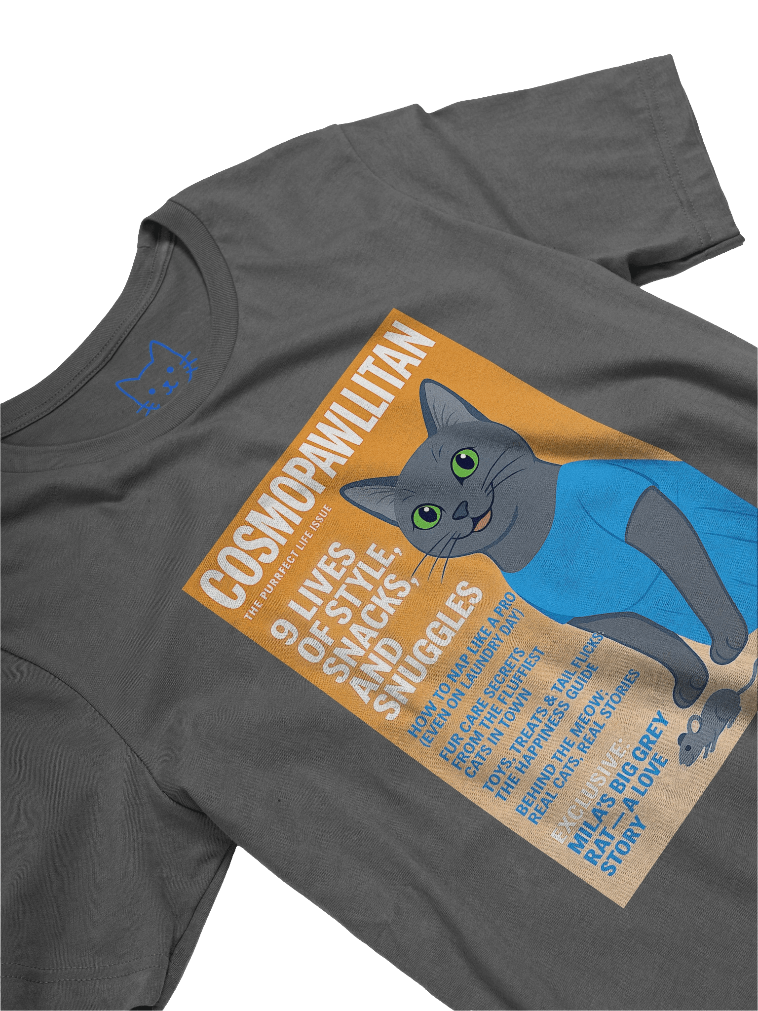 Cosmopawllitan Magazine Parody Unisex T-Shirt product image (15)