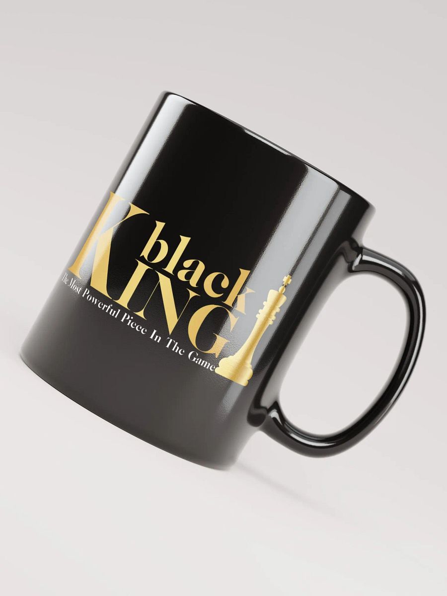 Black King Black Glossy Mug product image (4)