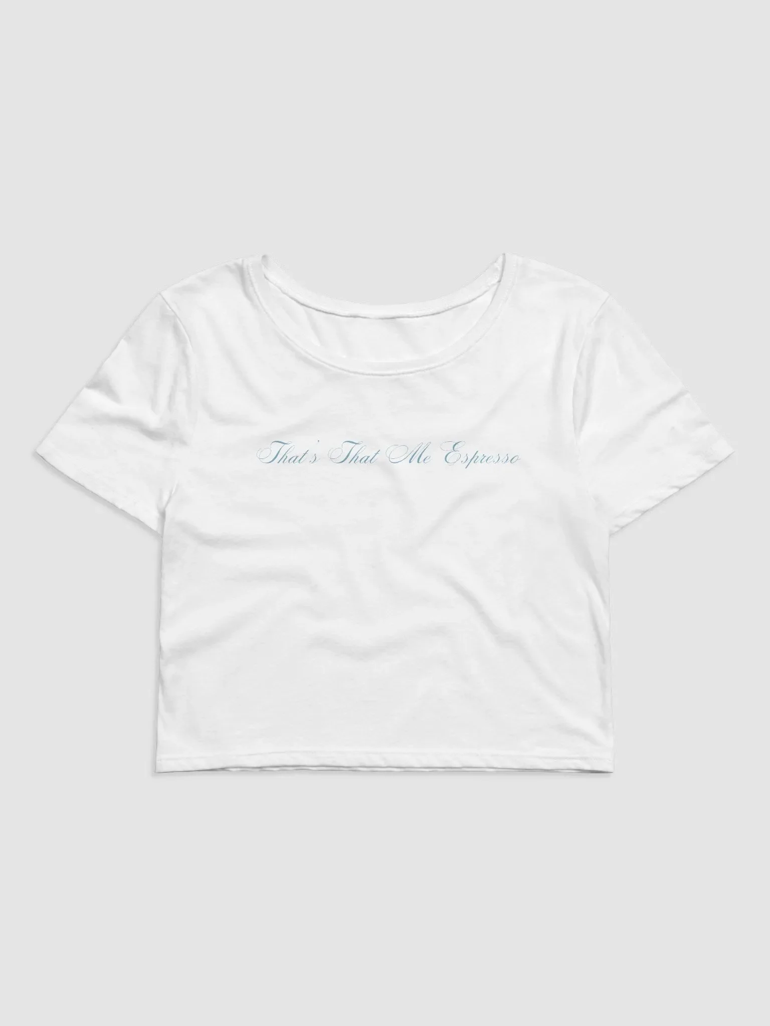 That's That Me Espresso - Cropped Tee product image (1)
