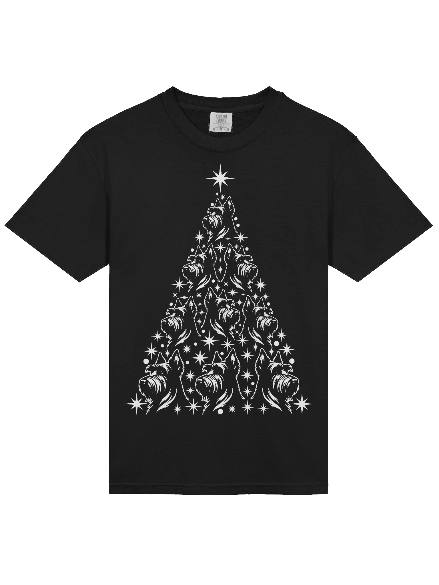 Scottish Terrier Christmas Tree T-Shirt product image (5)