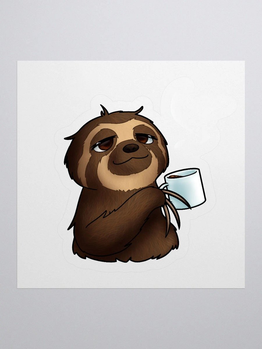 Slothful Sips Sticker Set product image (3)