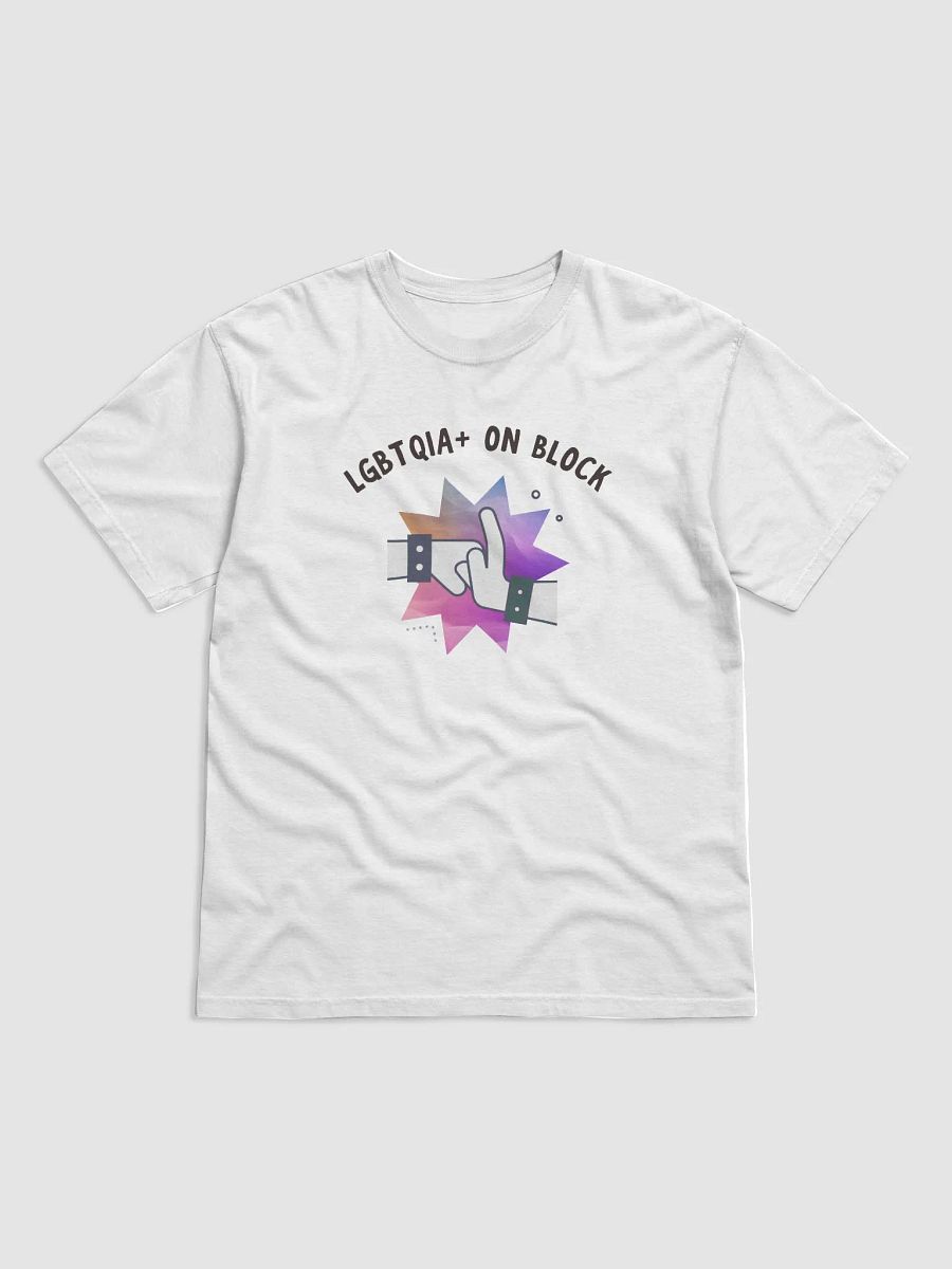PRIDE - LGBTQIA+ On Block Alt Tee product image (1)