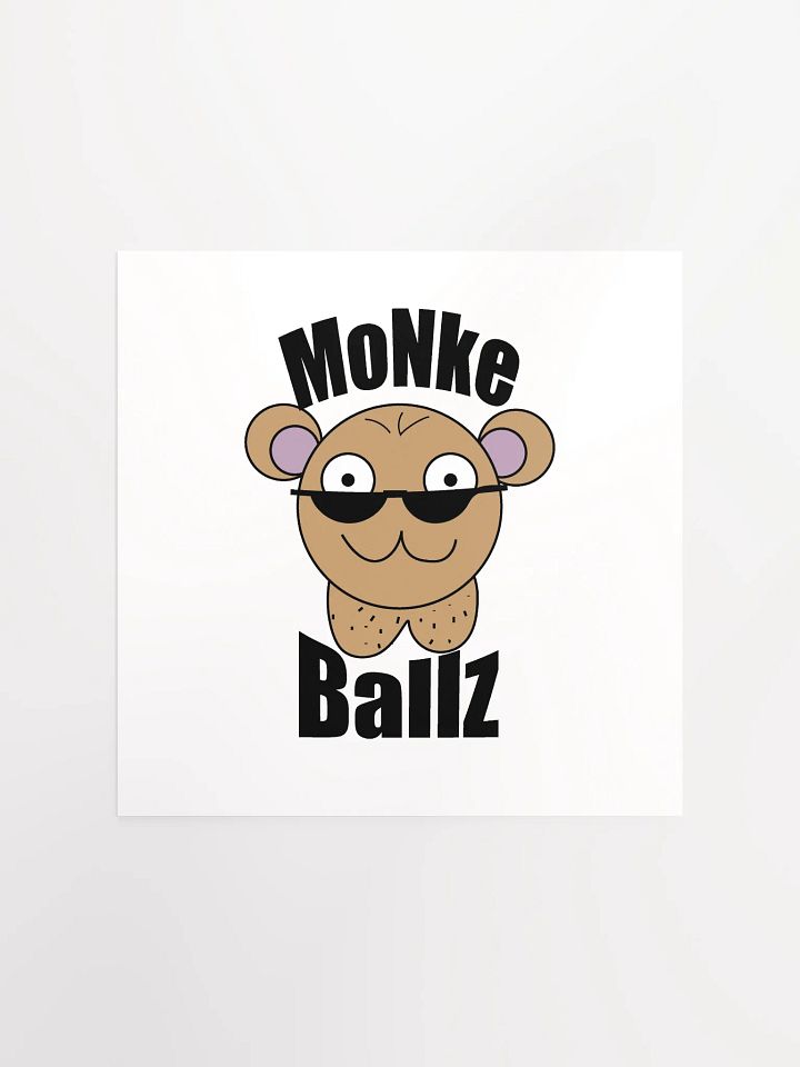 Monke Ballz Poster product image (2)