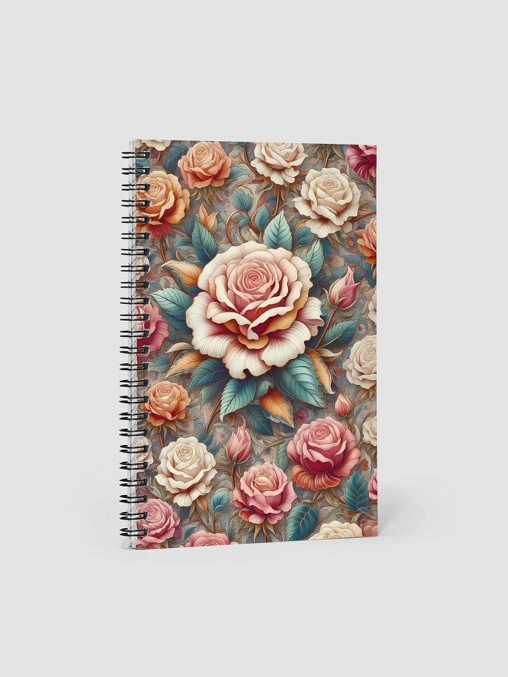 Royal Floral Spiral Notebook product image (1)