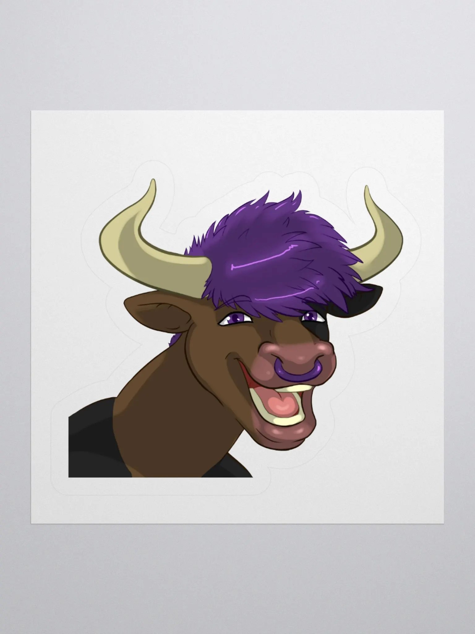 Yuuma Laugh Emote Sticker product image (1)