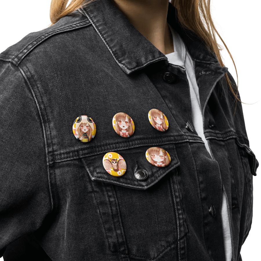 Yuni Luna Expressions Pin Buttons Set product image (9)