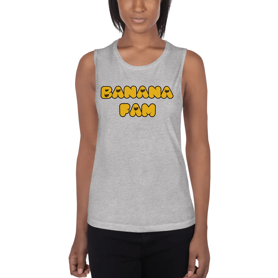 BANANA FAM Flowy Muscle Tank product image (4)
