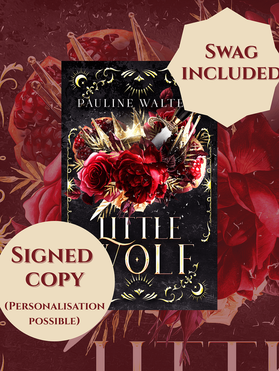 PREORDER - Little Wolf - Signed paperback + swag pack product image (1)