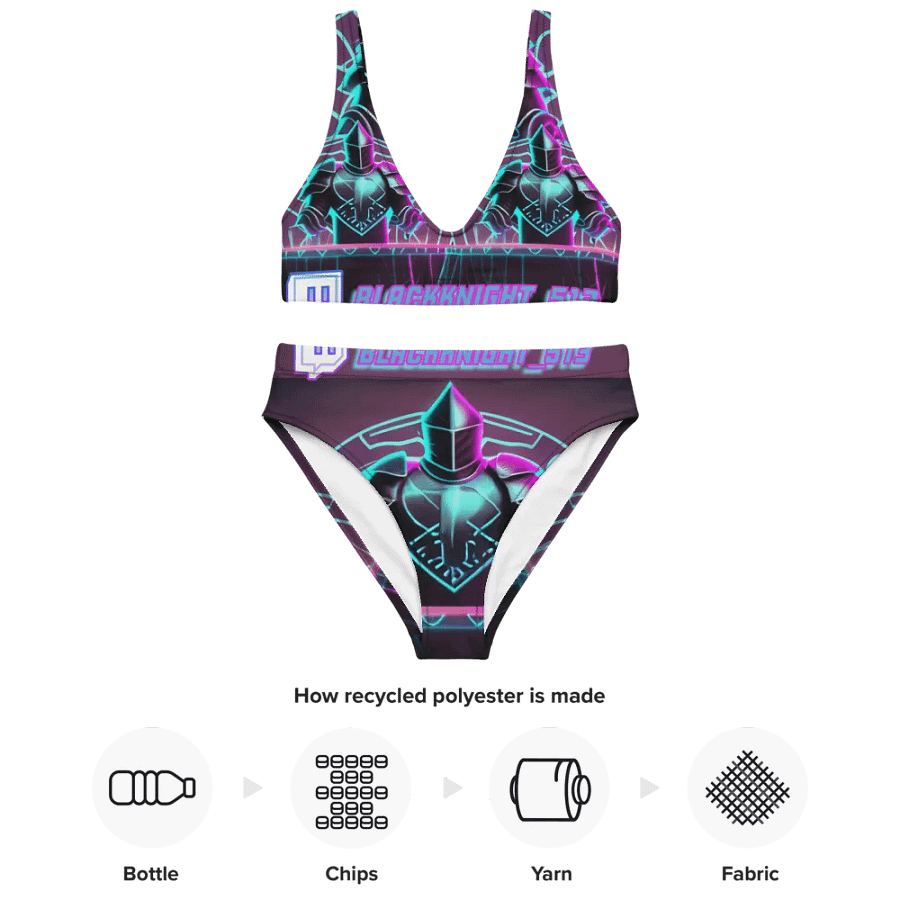 Blackknight513 All-Over Print Recycled High Waisted Bikini product image (12)