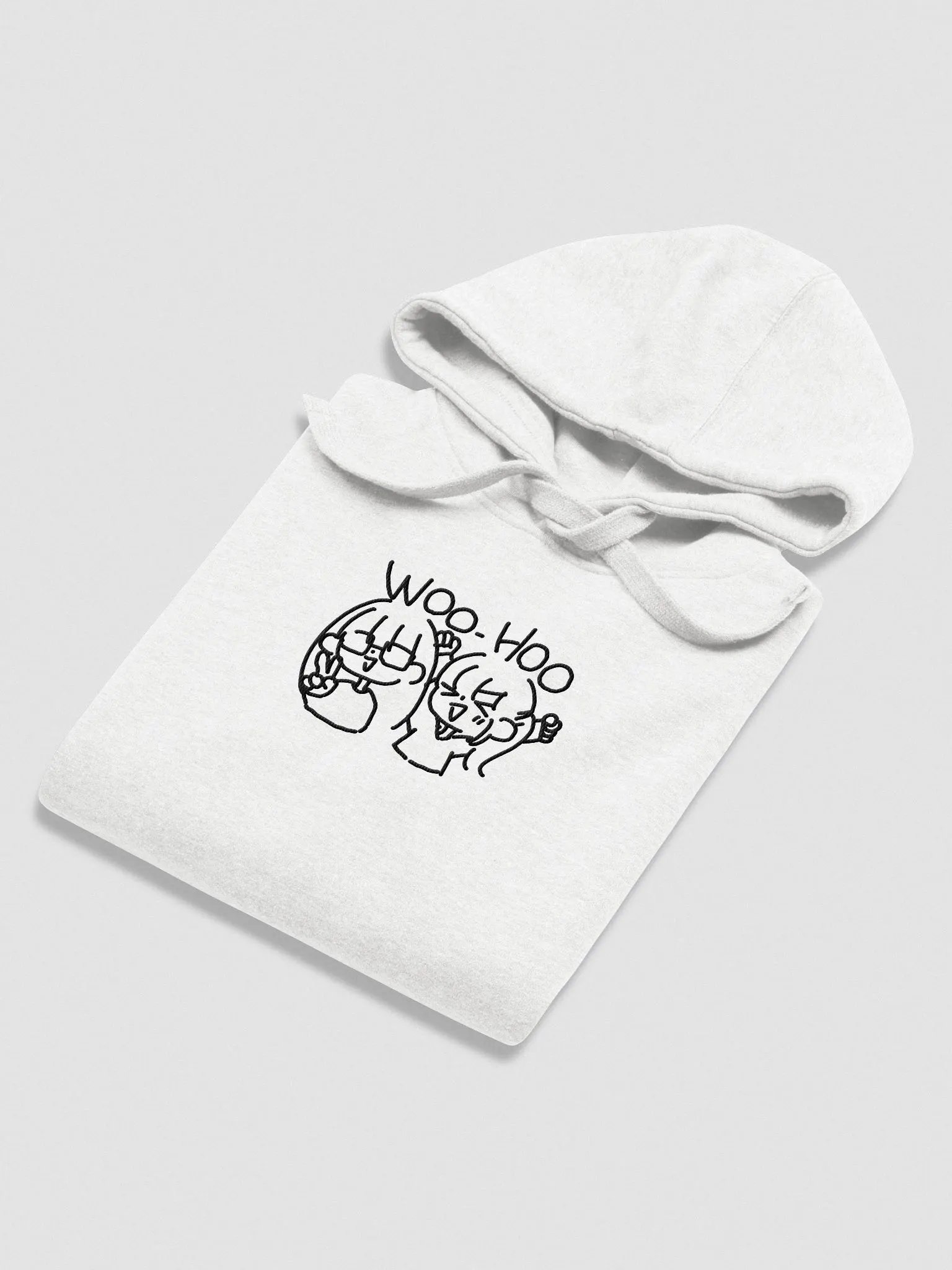 Woo-Hoo Hoodie (white) product image (3)