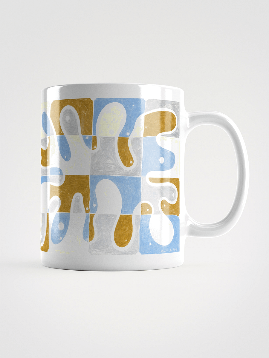Cartoon Curiosity White Glossy Mug product image (2)