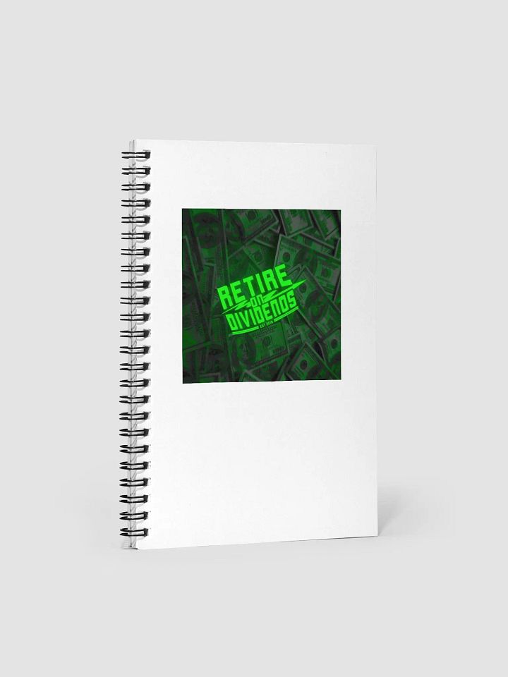Retire on Dividends Notepad product image (1)