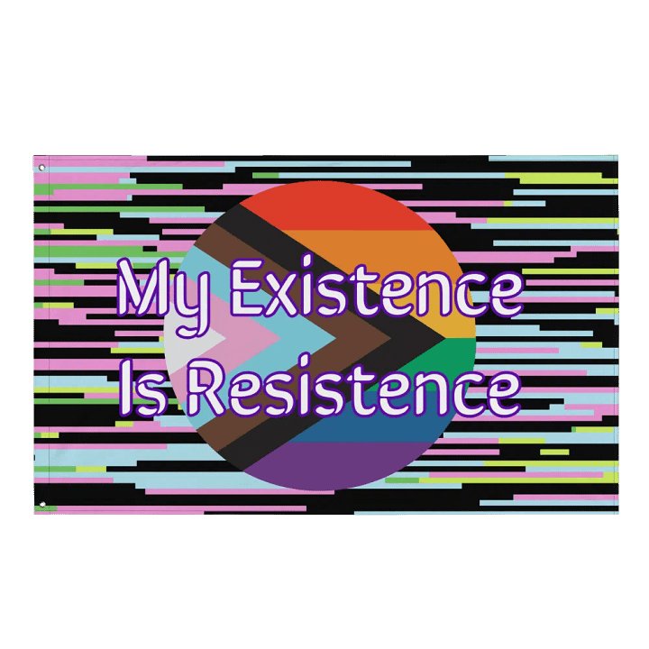 Resistors, My Existence is Resistance, Baner product image (1)