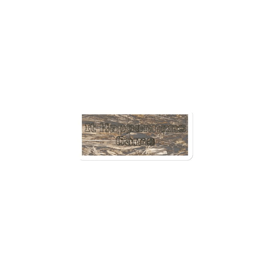 Die-Cut Magnets - Dead Split - It Happennnns Camo product image (1)