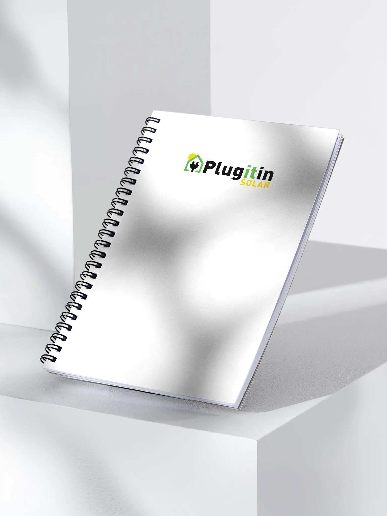 Plug It In Solar High-Quality Spiral Notebook product image (3)