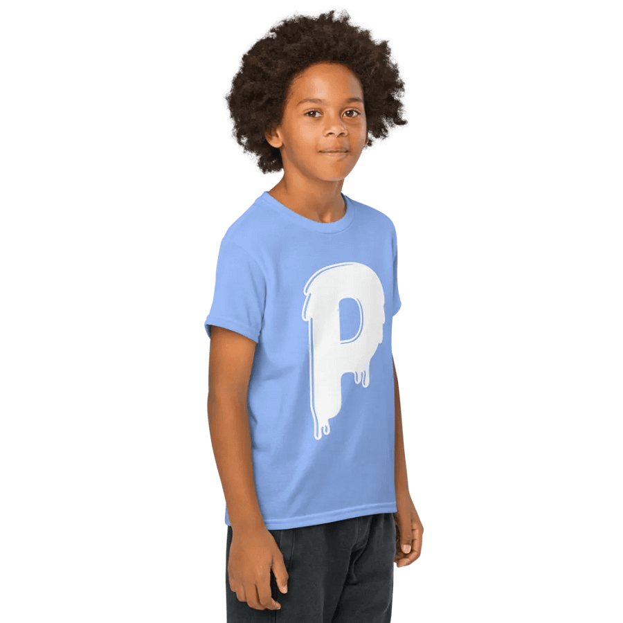 Melting Alphabet | Letter P | Youth Sports Tee product image (12)