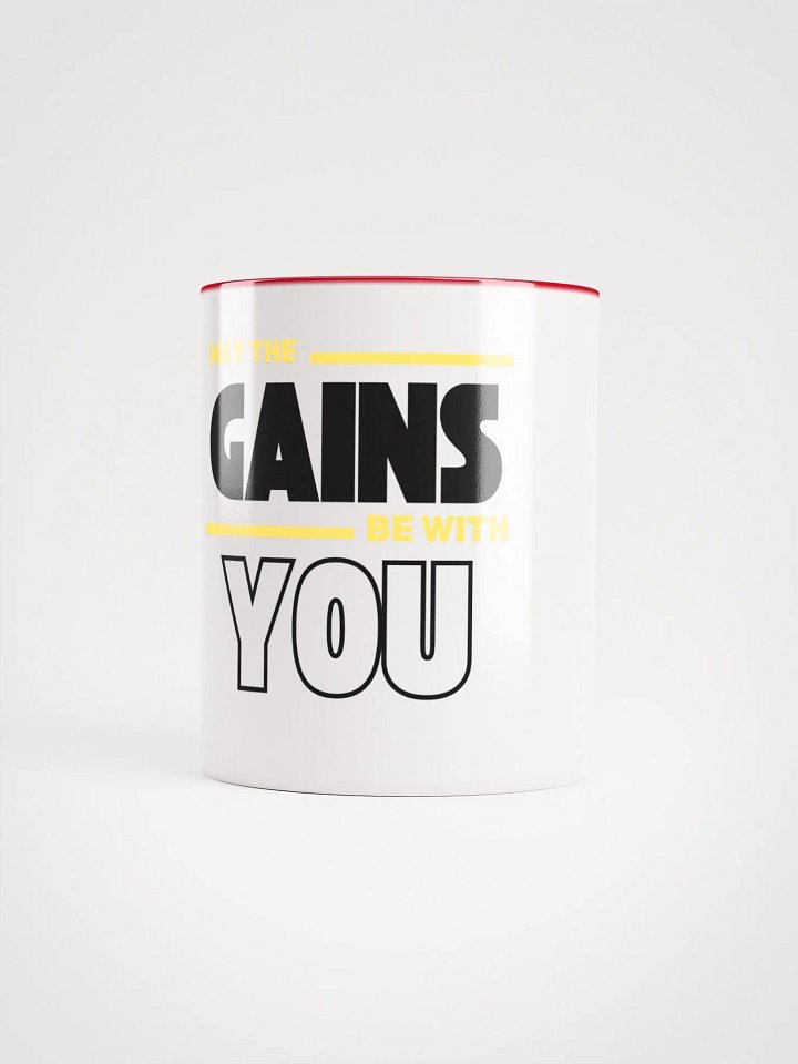 MAY THE GAINS BE WITH YOU MUG product image (1)