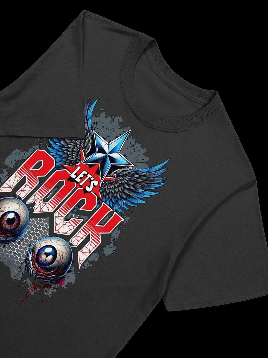 Let's Rock! Edgy Rock and Roll T-Shirt product image (46)