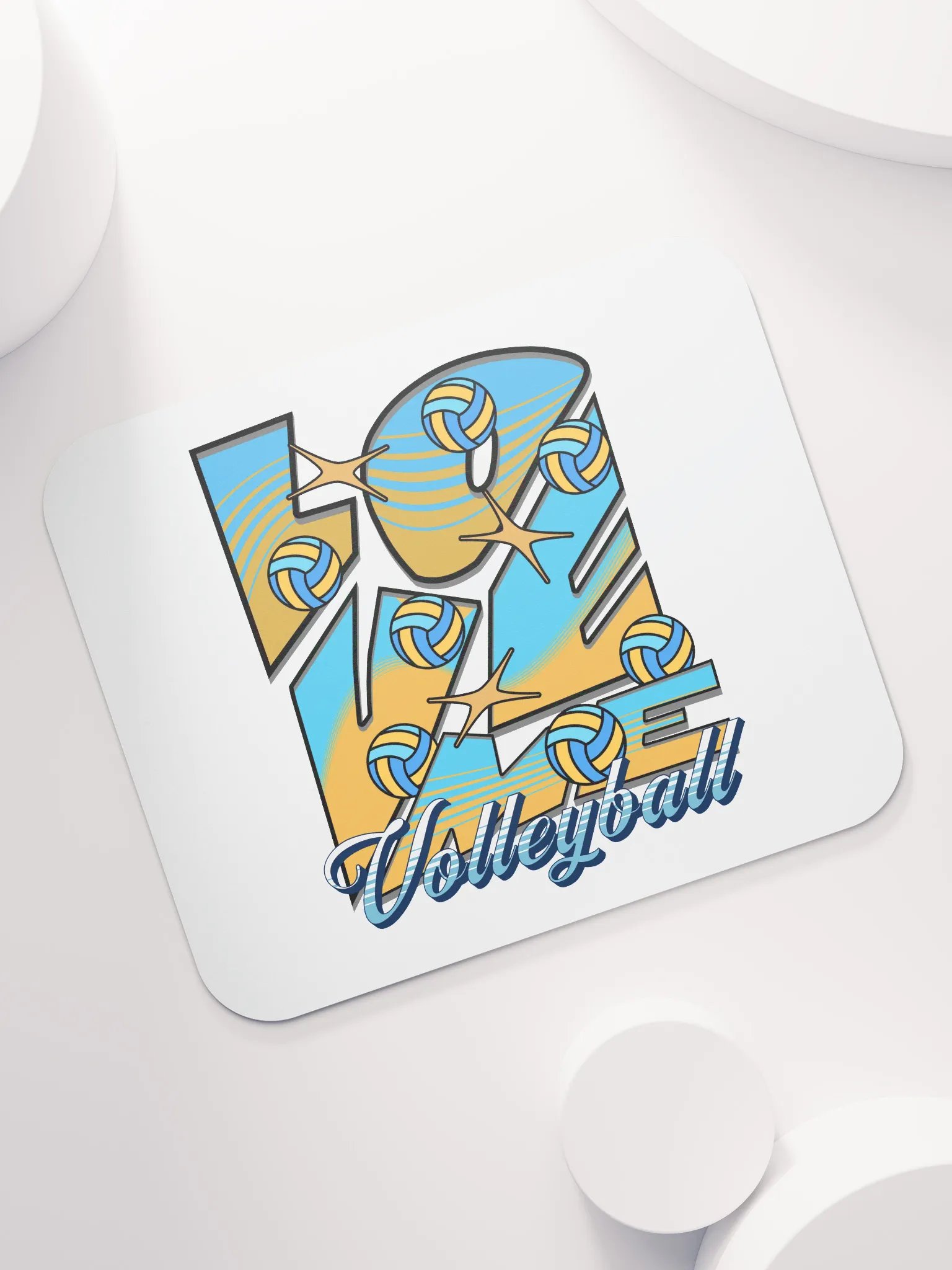 Love Me Volleyball Mouse Pad product image (5)