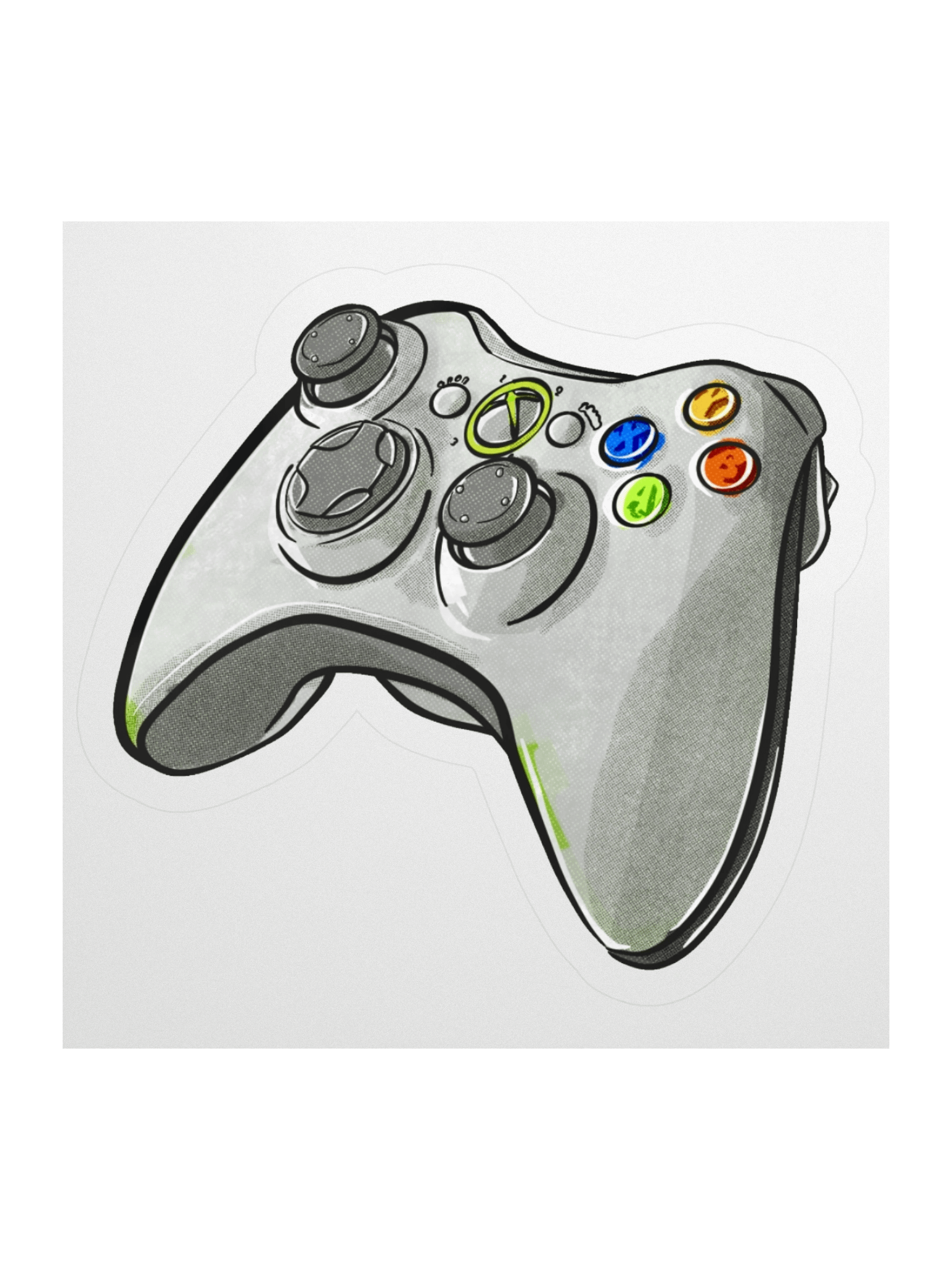 Button Masher X3 Sticker product image (1)