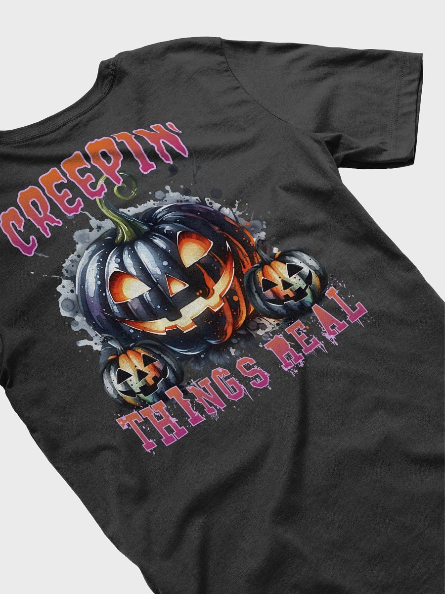 Creepin' It Real Halloween Pumpkin T-Shirt product image (3)