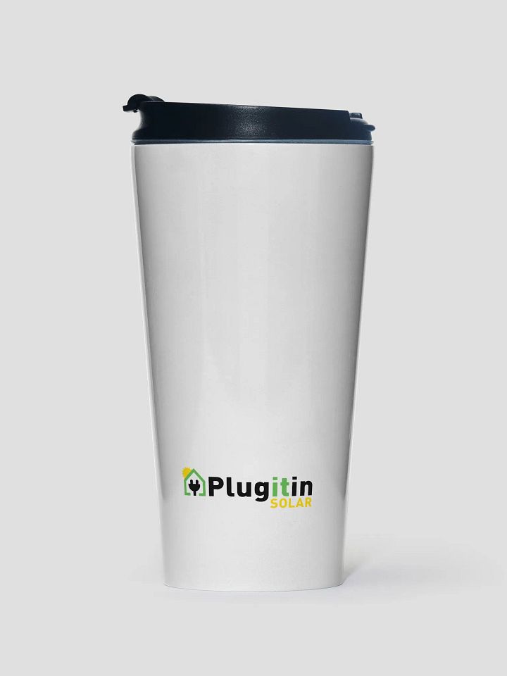 Plug It In Solar High-Quality Stainless Steel Travel Mug product image (1)