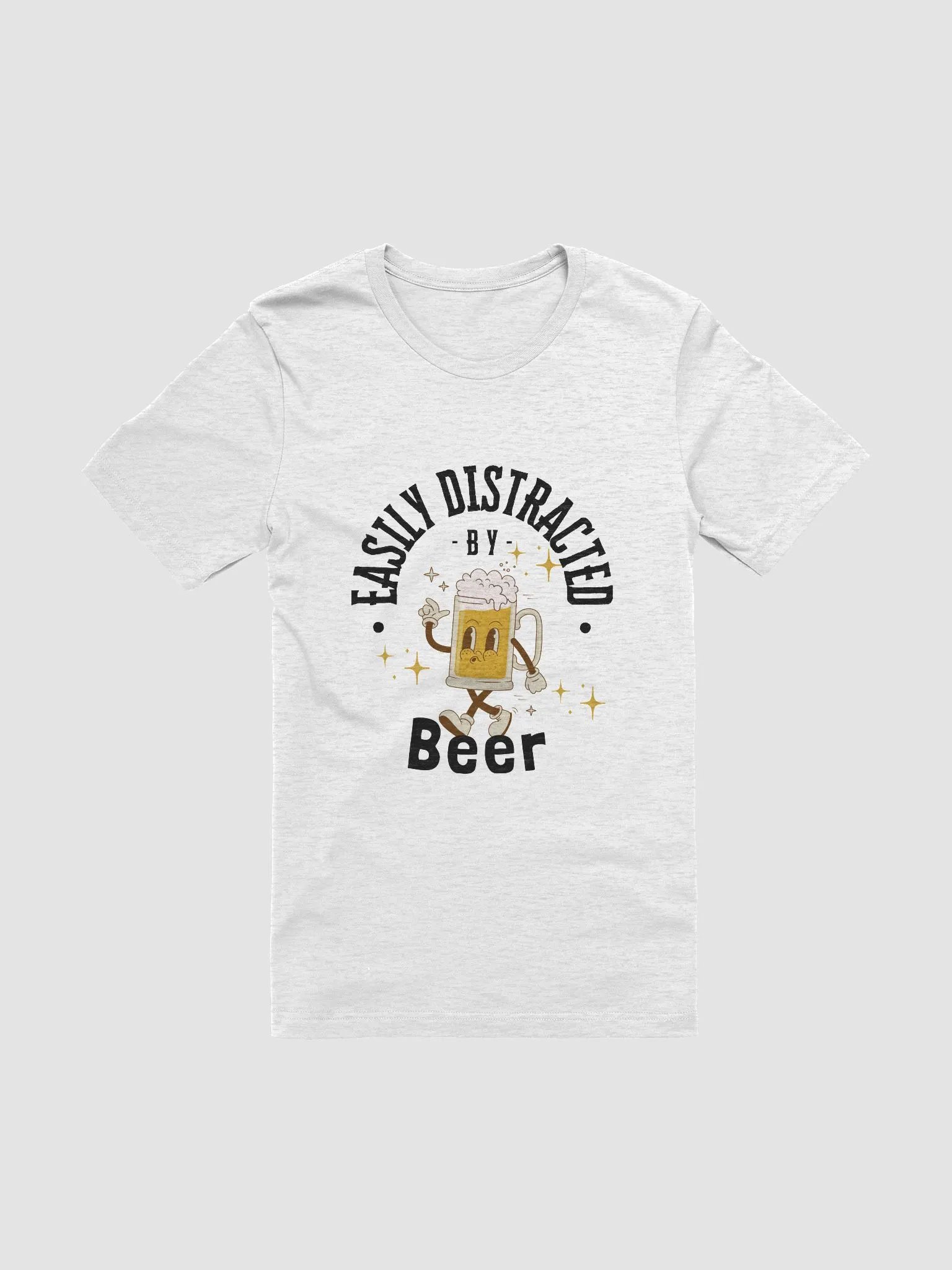 Smiling Beer Mug Cartoon T-Shirt product image (8)