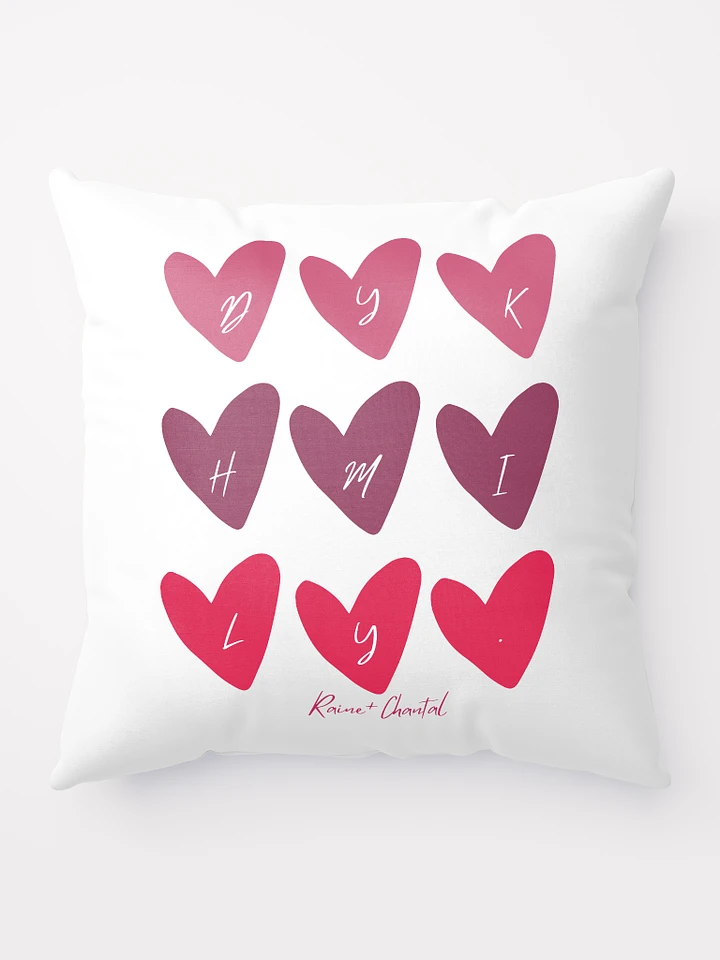 VDAY DYKHMILY SQUARE PILLOW product image (1)