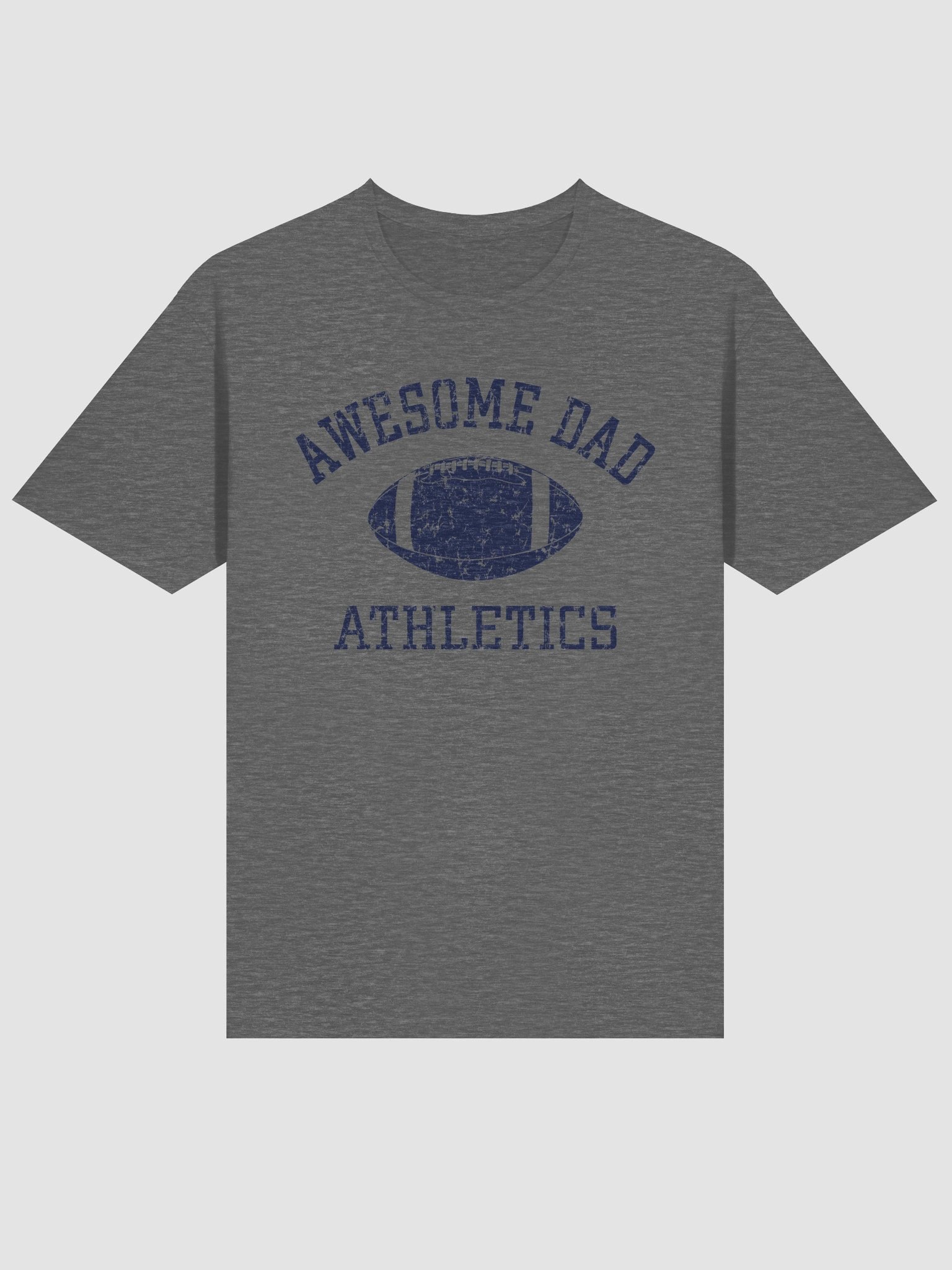 Awesome Dad Athletics Football Ball Gifts for Dads T-shirt product image (3)