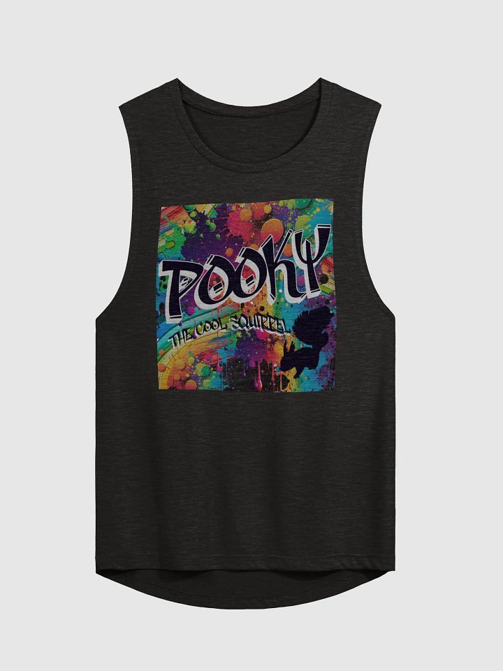Pooky's Colorful Splatter Women's Muscle Tank product image (1)