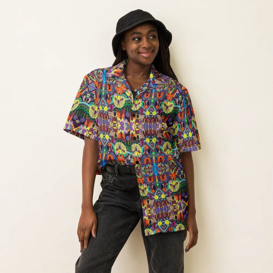 Abstract Doodle Art Animals Unisex Shirt product image (3)
