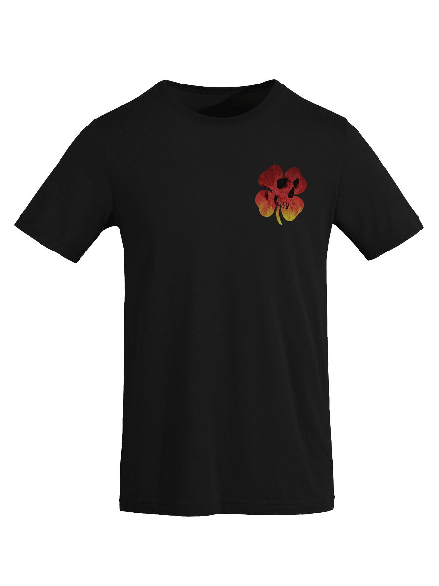 BLOODY FIRE SKULL - Tri Blend Short Sleeve product image (2)