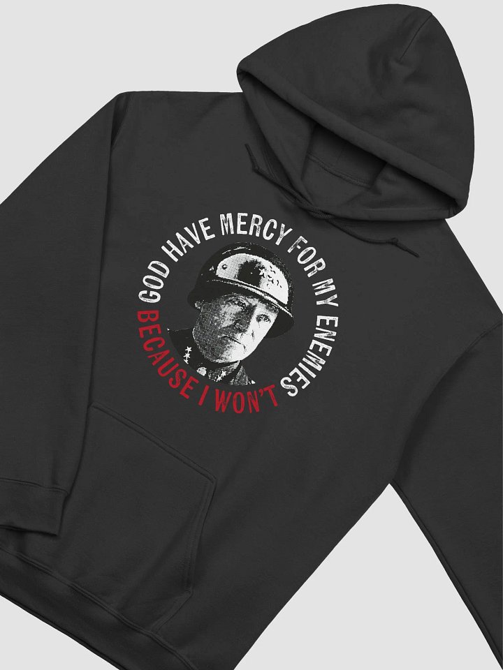 Patton Quote Circle Hoodie - Dark product image (14)