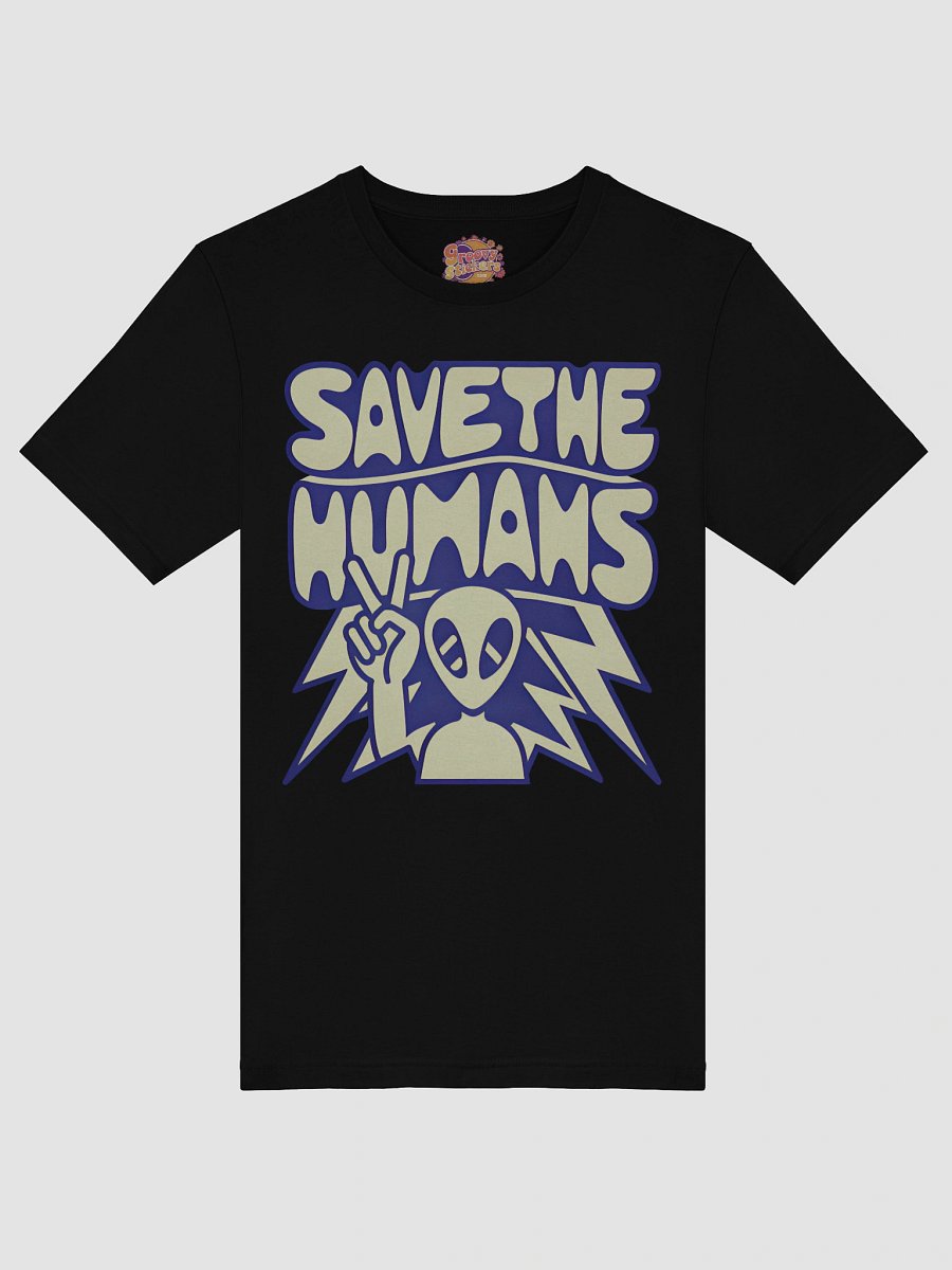 Peaceful Alien Save the Humans T-Shirt product image (4)