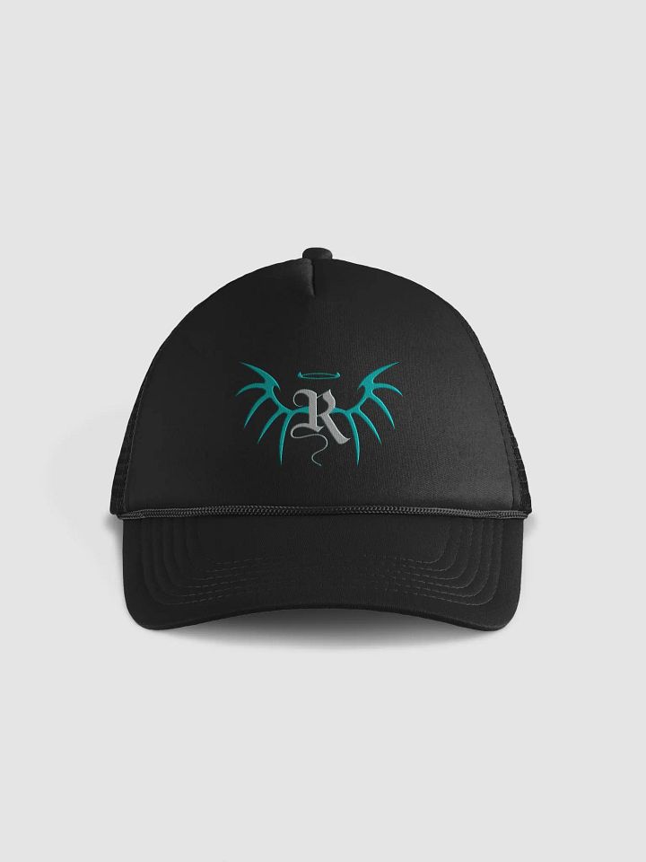 RafaZafar Logo Trucker Hat (teal) product image (1)