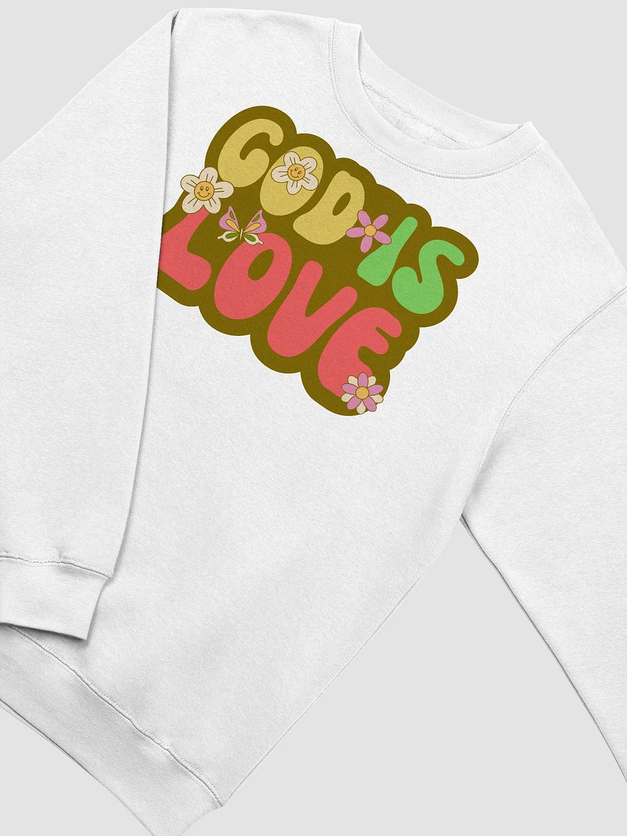 God Is Love Retro Sweatshirt product image (4)