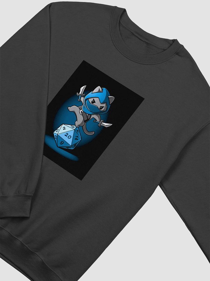 Ninja Cat D20 Crewneck Sweatshirt product image (19)
