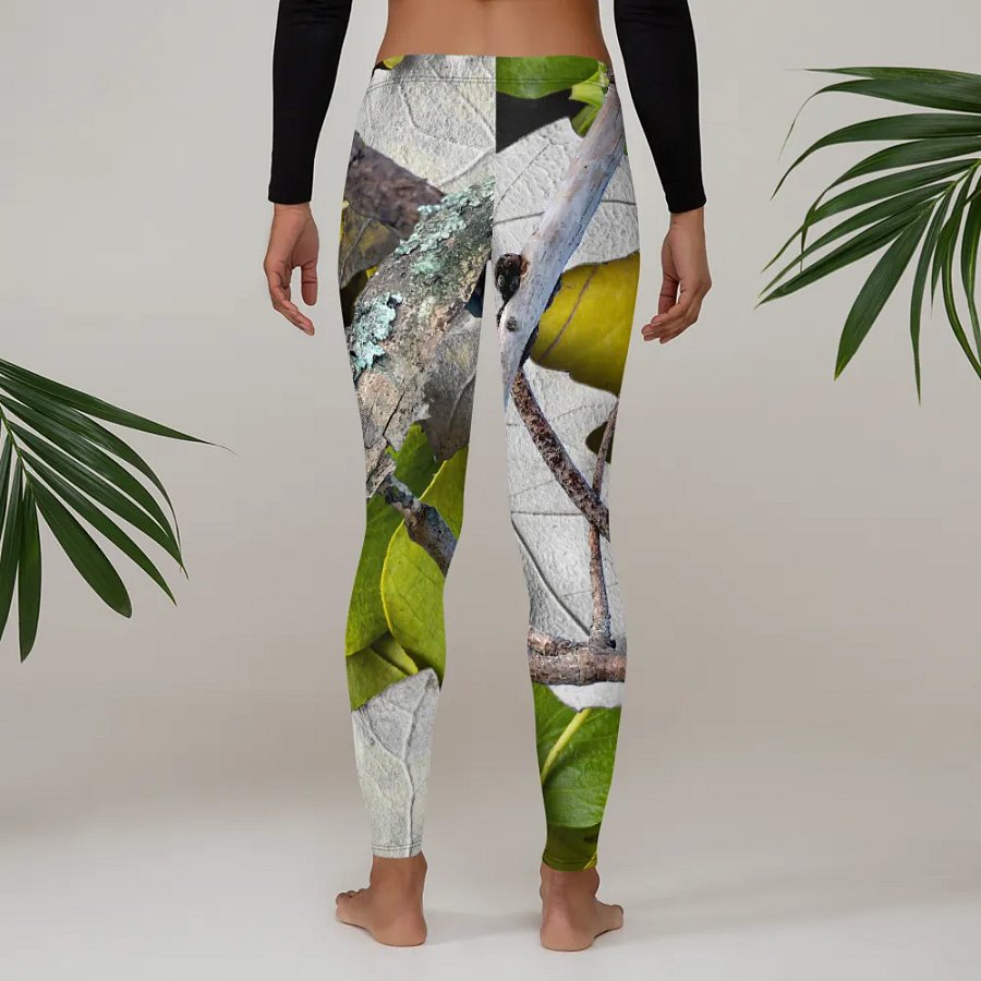 Fallen Leaves Leggins for Women (By Squatchy Girls) product image (4)
