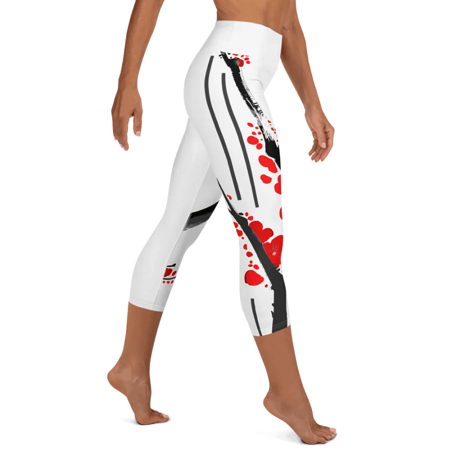 Sakura Blossom Burst - Print Yoga Print Leggings product image (3)