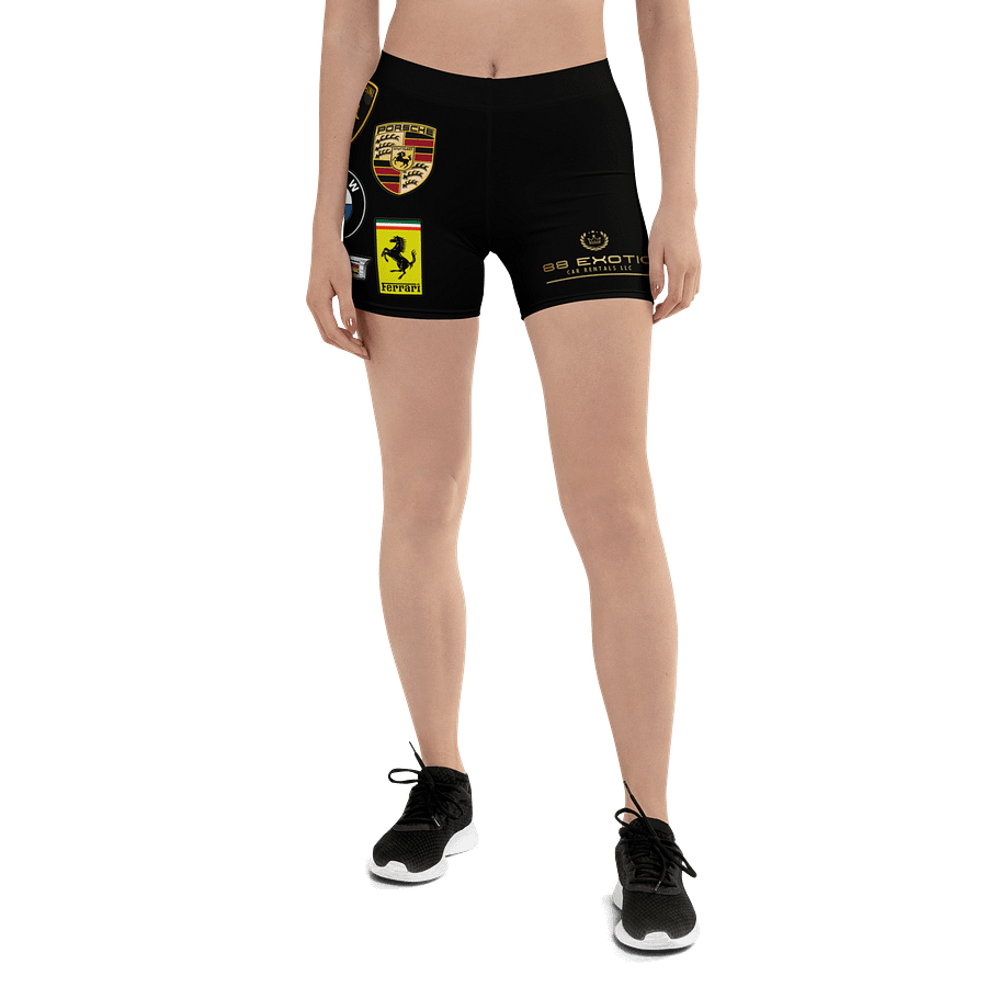 Luxury Car Logo All Over Print Women Shorts product image (1)