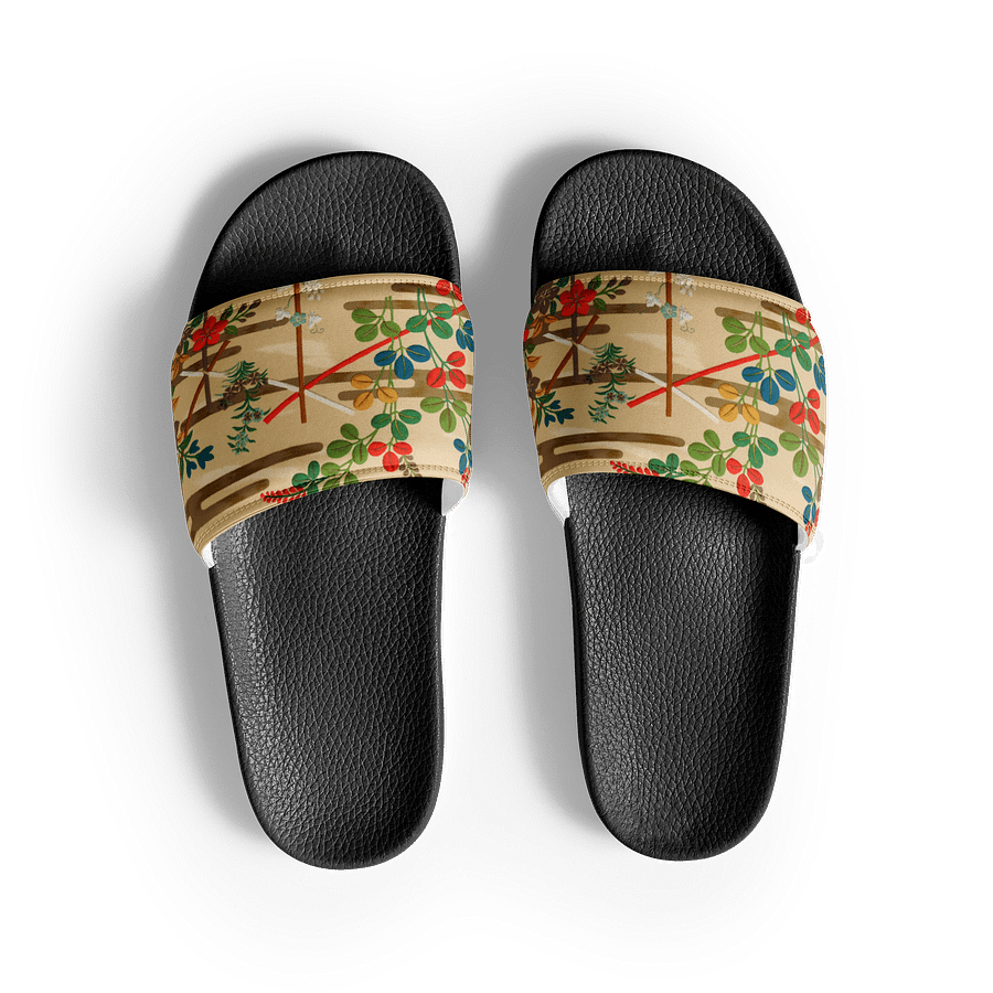 Vintage Painting. Women's Slides product image (1)