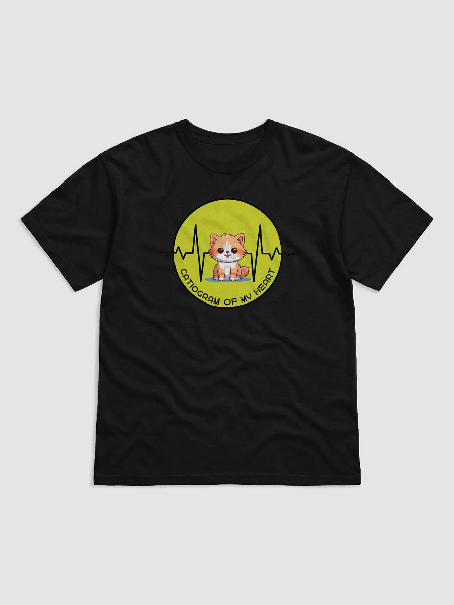Catiogram Of My Heart Cartoon T-Shirt product image (1)