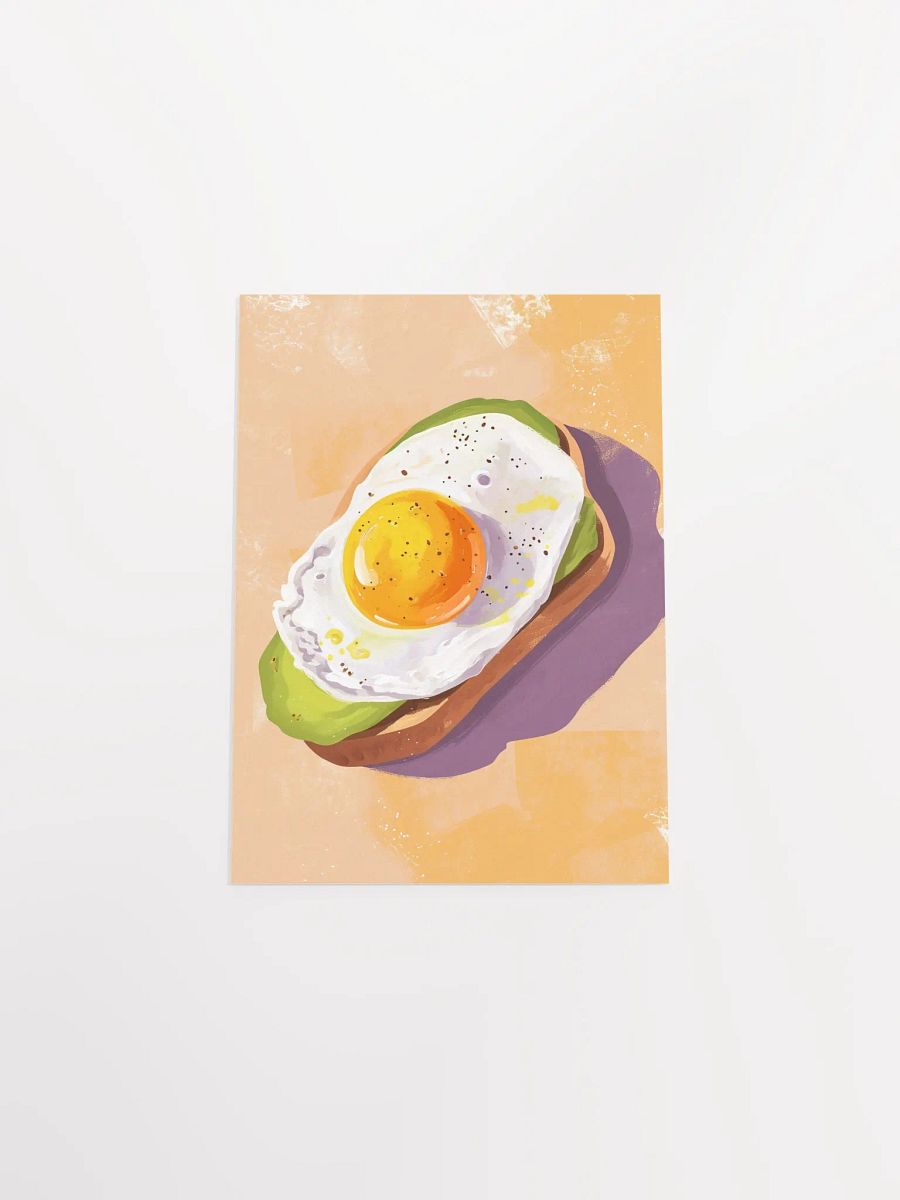 Eggcellent Avocado Toast Poster product image (8)