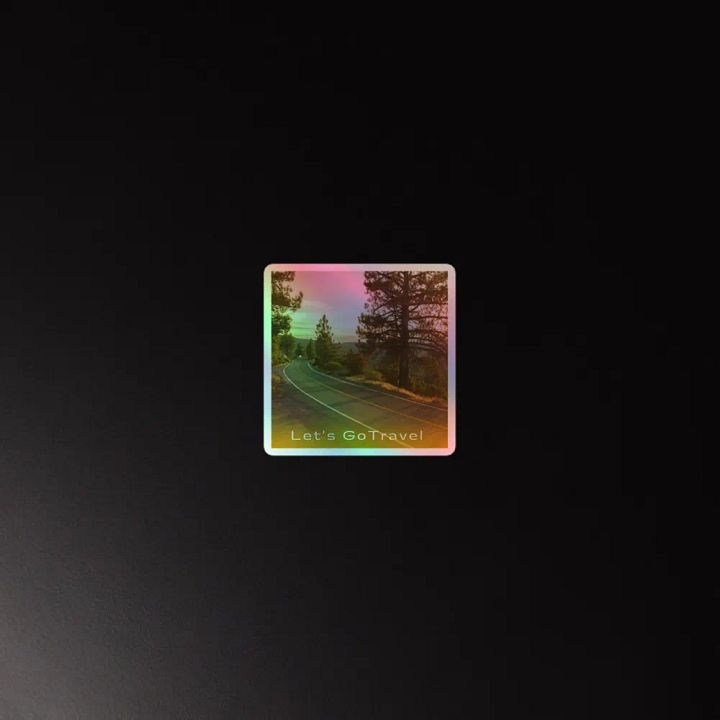 Let's Travel Holographic Sticker Collection product image (4)