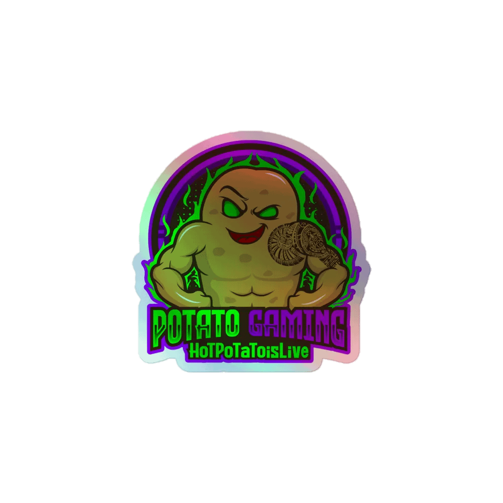 HotPotato Holographic Sticker product image (1)