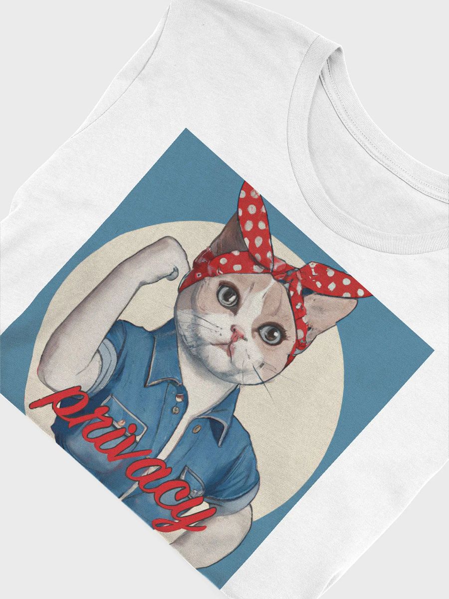 Posie the Privacy Cat T-Shirt product image (6)